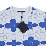 LV All Over Printed White T-Shirt (Imported Premium Finish) - Photo 3