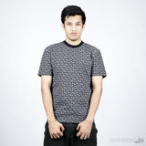 Balmain Monogram Pattern T-Shirt - Photo 1