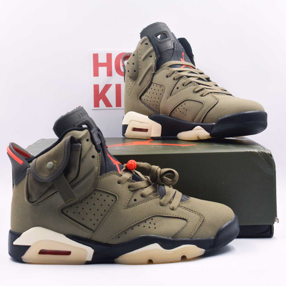 Travis Scott X Air Jordan 6 Retro Olive