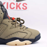 Travis Scott X Air Jordan 6 Retro Olive - Photo 8