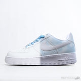 Nike Air Force 1 Blue - UV Reactive (Dot Perfect) - Photo 1
