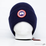 Canada Goose Wool Beanie in Blue - Photo 1