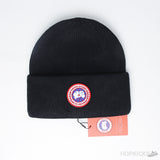Canada Goose Wool Beanie in Black - Photo 2