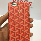 Goyard iPhone cover RED HIGH FASHION [PREMIUM MATERIALS] - Photo 2