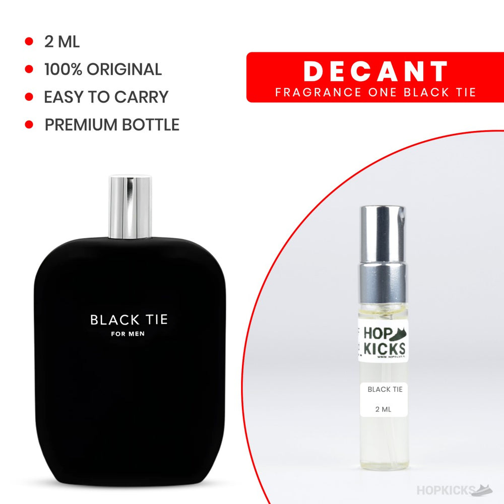 Fragrance One Black Tie | 2ml | Original Decant