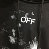 OFF WHITE C/O Virgil Abloh Firework Arrows Galaxy Pullover Hoodies - Photo 6