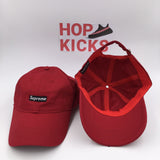Supreme Red Black box Logo Cap - Photo 1