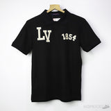 L*V Monogram 1854 Black T-Shirt - Photo 1
