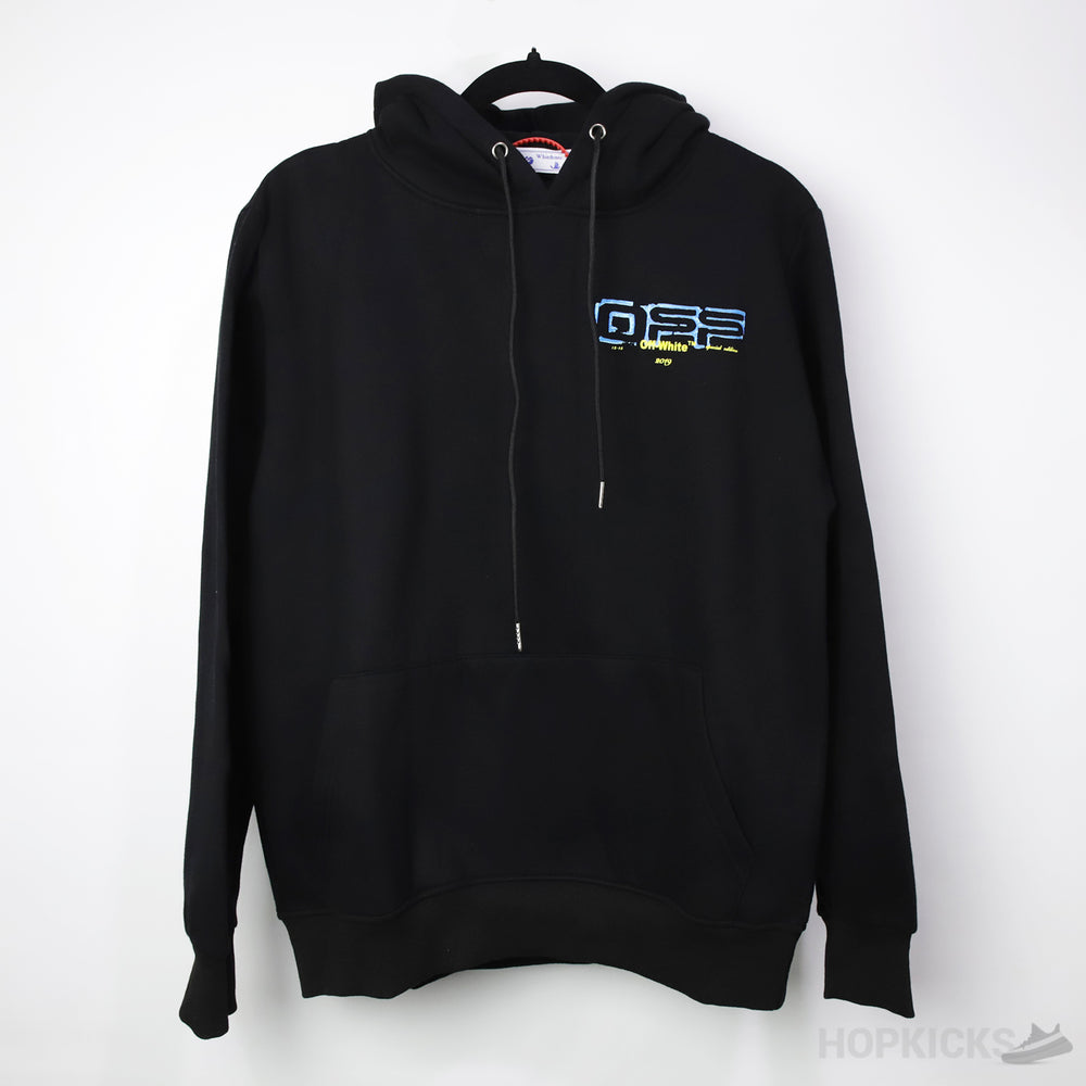 Off-White Black Turquoise Hoodie