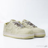 Nike Air Force 1 Low NAI-KE Tan Canvas (Dot Perfect) - Photo 7