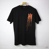 AMIRI Red Printed Black T-Shirt - Photo 1