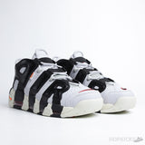 Nike Air More Uptempo GS Hoops Black Red Grey (Premium Batch) - Photo 7