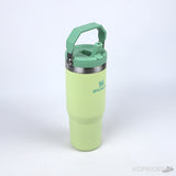 Classic Iceflow Flip Straw Tumbler Green (887mL) (Dot Perfect) - Photo 2