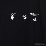 Off-White Tree Logo Black T-Shirt - Photo 4