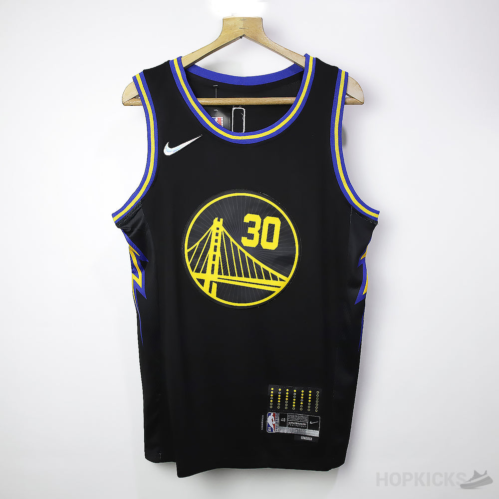 Golden State Warriors Diamond Black Jersey