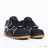 Louis Vuitton Trainer Maxi Black Brown Suede (Premium Plus Batch) - Photo 7