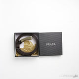 Prada Gold Brown Belt - Photo 4