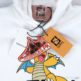 Fendi x FRGMT x Pokemon White Hoodie - Photo 3