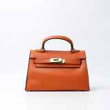 Hermes Epsom Kelly Pochette Clutch Feu Bag (Dot Perfect) - Photo 1