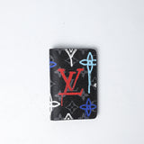 Louis Vuitton Monogram Eclipse Pocket Organizer Multicolor Lights (Dot Perfect) - Photo 1