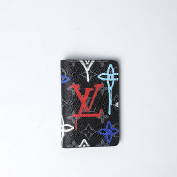 Louis Vuitton Monogram Eclipse Pocket Organizer Multicolor Lights (Dot Perfect)