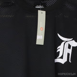 Essentials Net Black T-Shirt - Photo 3