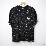 Boy London Black Gold Linear Eagle T-Shirt - Photo 1