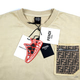 Fendi Beige Jersey T-shirt - Photo 3