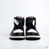 Air Jordan 1 Retro High Black Gym Red (Dot Perfect) - Photo 6
