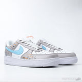 Nike Air Force 1 Low Paint Drip Grey (Premium Plus Batch) - Photo 7