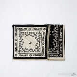 Chanel Women's Large Logo Print Thickened Cashmere Warm Scarf - Photo 1