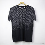 L*V Monogram Gradient Grey Black T-Shirt - Photo 1