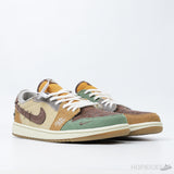 Air Jordan 1 Retro Low OG Zion Williamson Voodoo (Dot Perfect) - Photo 7