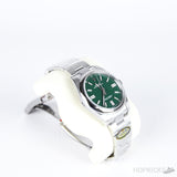 Luxury Watch Oyster Perpetual 41 Green 124300 Clean Factory Swiss Original Movement - Photo 3