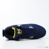 Air Jordan 4 Retro Michigan (Dot Perfect) - Photo 4
