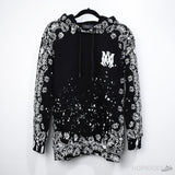 Amiri Bandana Pattern Hoodie - Photo 1