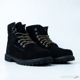 Timberland Lugz Mantle Hi Flat Heel Lace Up Boots Black (Premium Plus Batch) - Photo 7