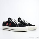 Converse One Star Ox Comme des Garcons PLAY Black - Photo 5