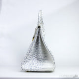 H*rmes Birkin Himalayan Niloticus Crocodile Bag Gold Hardware - Photo 4