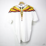 Marcelo Burlon Wing T-Shirt White Orange - Photo 2