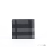 Burberry Bifold Wallet Dark Grey Check pattern - Photo 2