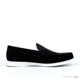 Dior Black Suede and Oblique Jacquard Granville Loafer (Dot Perfect) - Photo 3