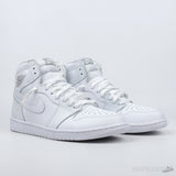 Air Jordan 1 High White Platinum (Premium Batch) (Yellow Spots) - Photo 2