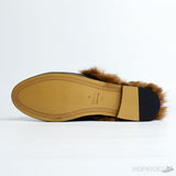 Gucci Princetown furr Loafers - Photo 7