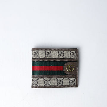 Ophidia GG Card Case Wallet (Dot Perfect)