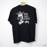 Stussy Knowledge Is King Black T-Shirt - Photo 3