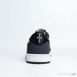 Travis Scott x AJ 1 Low Cactus Jack Black White Grey (Premium Batch) - Photo 4