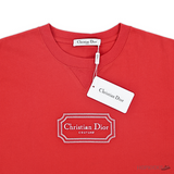 Christian Dior Couture Embroidered Red T-Shirt (Imported Premium Finish) - Photo 3
