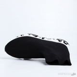 Bale*ciaga Speed Graffiti Trainer Black White - Photo 6