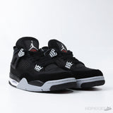 Air Jordan 4 'Black Canvas' (Dot Perfect) - Photo 7